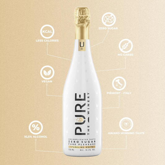 Zero Sugar Sparkling White Wine