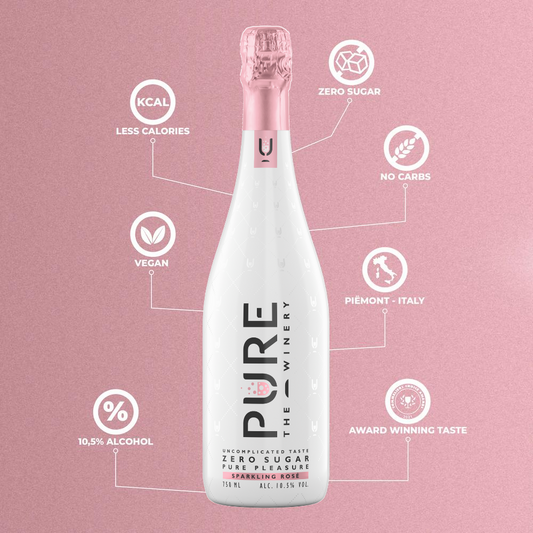 Zero Sugar Sparkling Rosé Wine