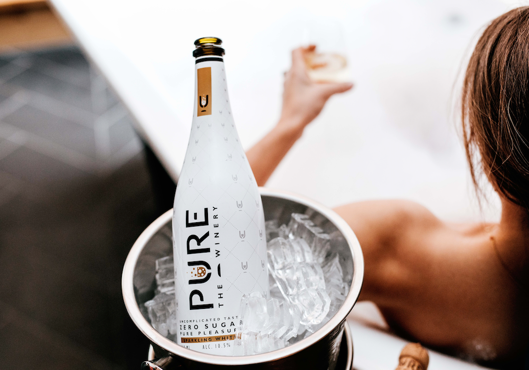 Zero Sugar Sparkling White Wine