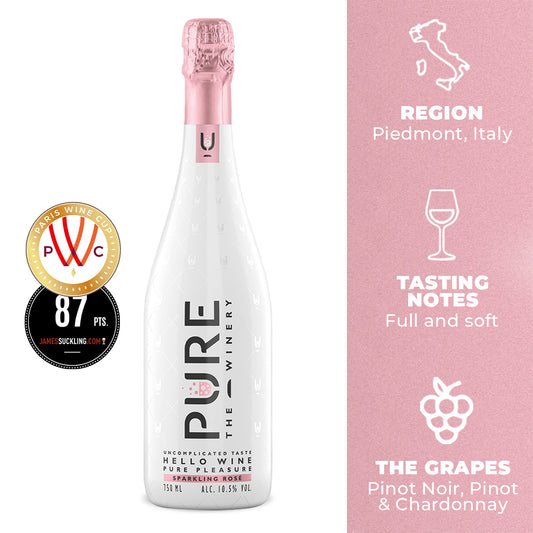 Zero Sugar Sparkling Rosé Wine