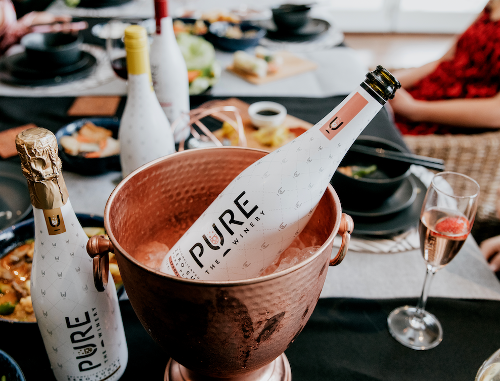 Zero Sugar Sparkling Rosé Wine